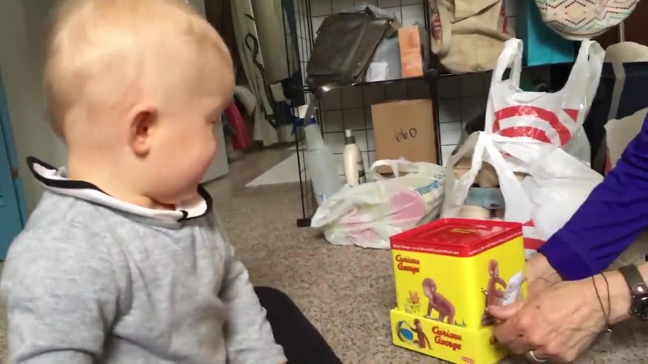 Toy stories! Funny Baby Attacked Of Toys