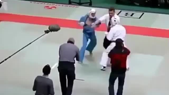 Taekwondo competition.