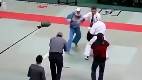 Taekwondo competition.