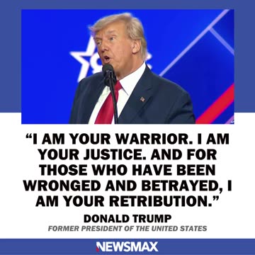 Trump- 'I am your warrior' - CPAC 2023