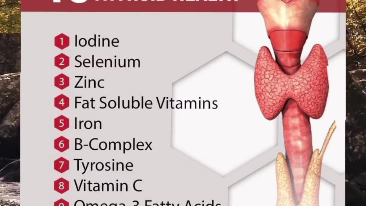 Discover the Top Nutrients for a Healthy Thyroid