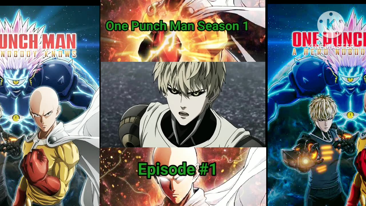 One Punch Man Seasone 1 Episode 1