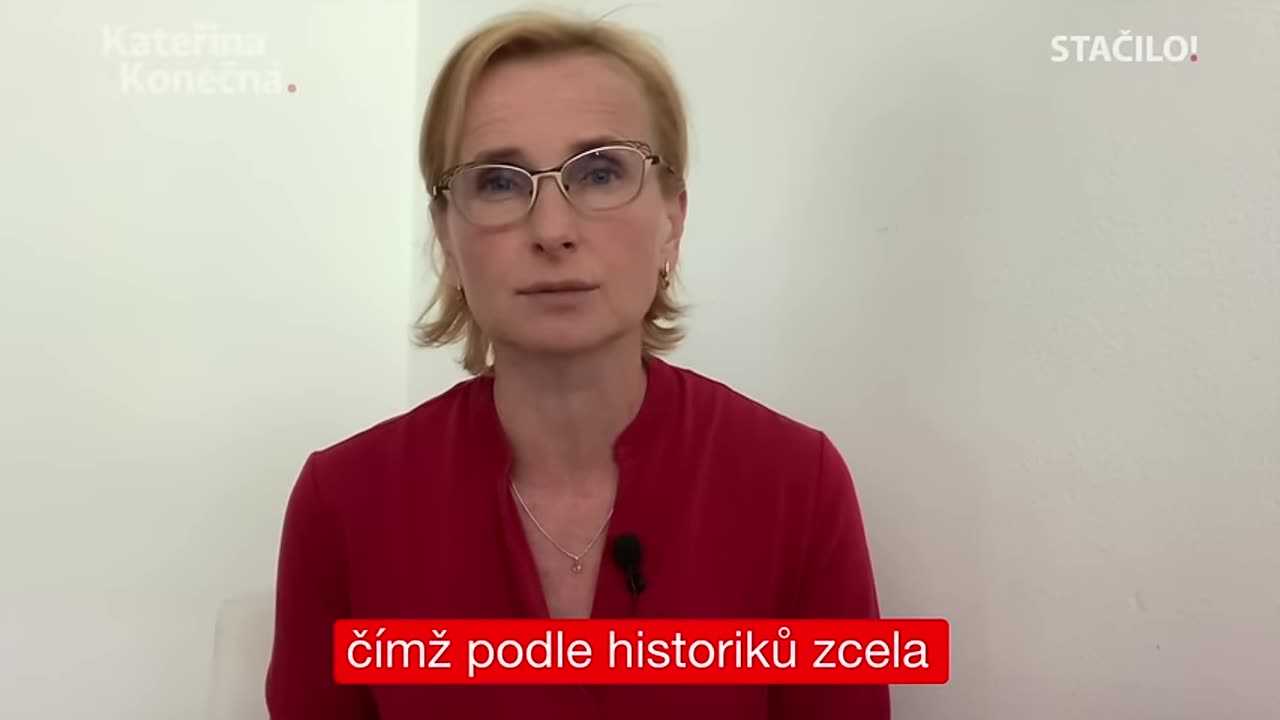 Kateřina Konečná k sudetoněmecké otázce