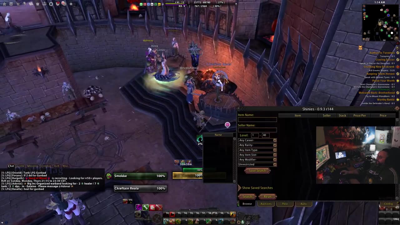 Warhammer Online: Return of reckoning. Squig Herder roaming and questing. Ranged build. Chaos.