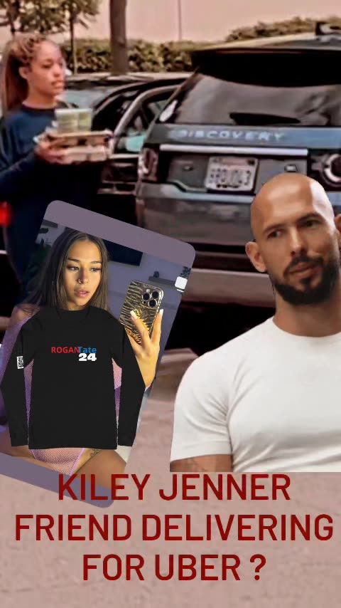 Ray j Kim Kardashian friend jordyn woods part time food delivery in luxury car