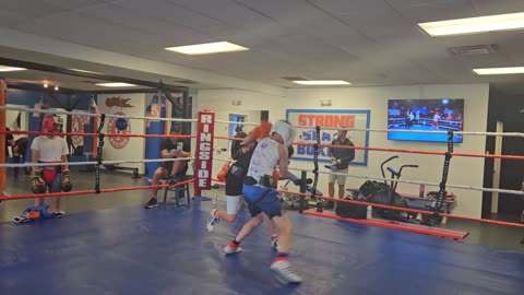 Joey sparring Dylan 1. 6/22/23