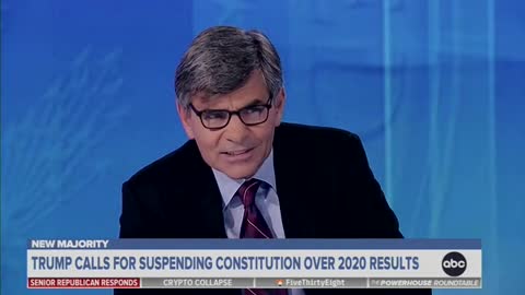 ABC's George Stephanopoulos Presses Republican On Supporting Trump