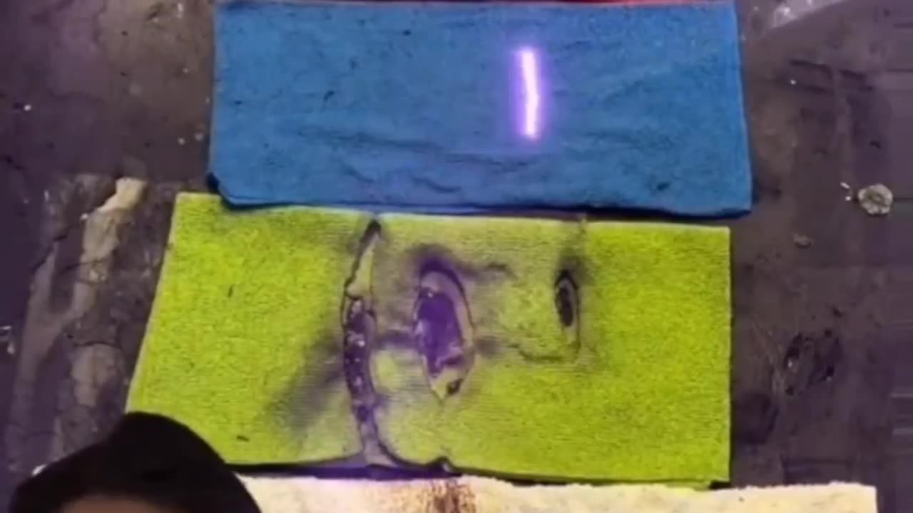 Blue things didn't burn in Hawaii