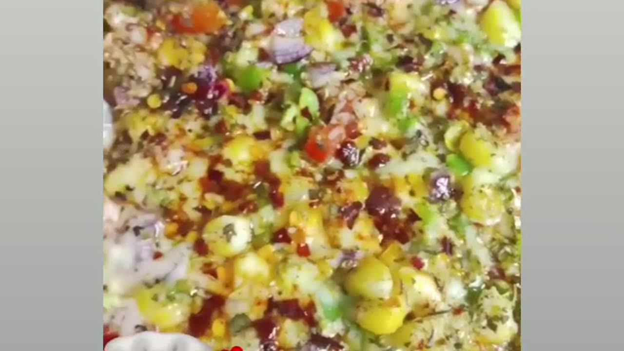 Papad pizza