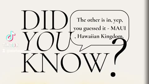 Did YOU know ?