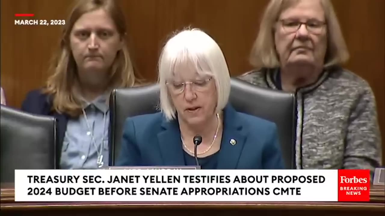 Patty Murray Mocks GOP's 'IRS Army' Talking Points While Questioning Janet Yellen