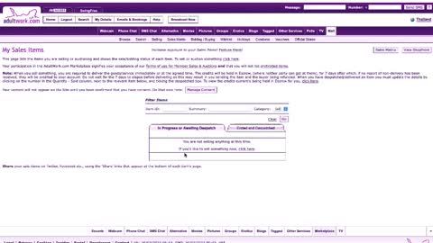 How to add items for sale
