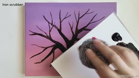 The easiest way to draw a tree