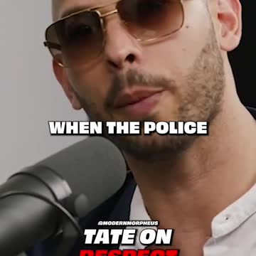 Andrew Tate on Respecting the Police
