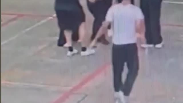 Teacher get 3 strikes ball