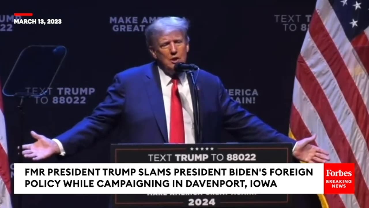 Trump Warns That We 'Could End Up In World War III'