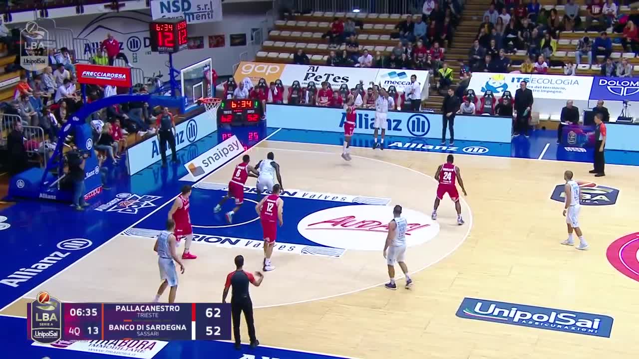 Pallacanestro Trieste - Banco di Sardegna Sassari | Serie A UnipolSai 2022/23