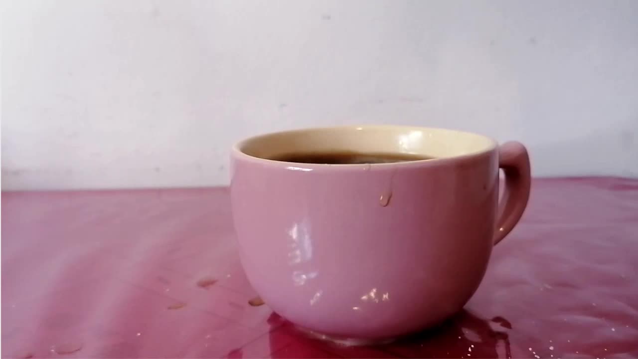 Diving in a coffee cup
