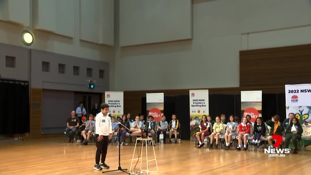 Premier's spelling bee final has taken place in Sydney | 7NEWS