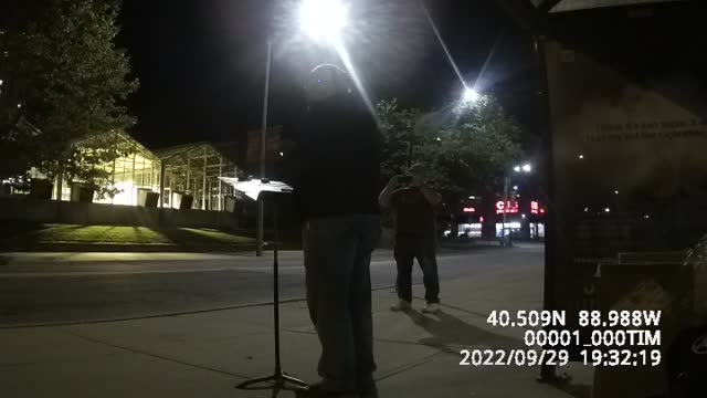 Frank Reliford at ISU, Watterson Dining Commons, 9/29/22