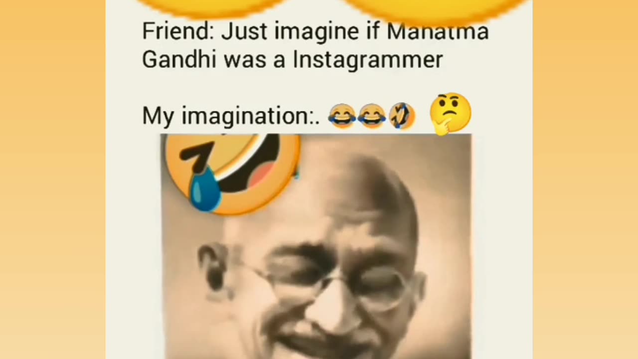 Amazing video Gandhi ji