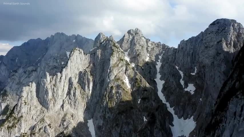 Views of the earth 4K with soothing music