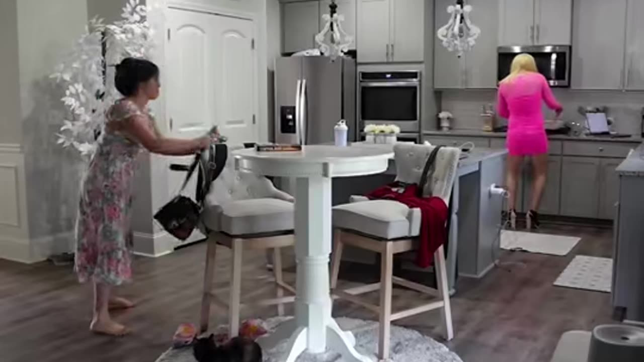 Husband prank wife