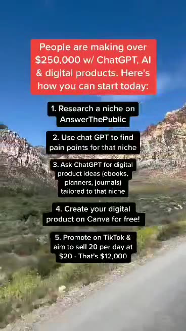 Make $250,000 with ChatGPT, AI & Digital Products 2023 | WFH University