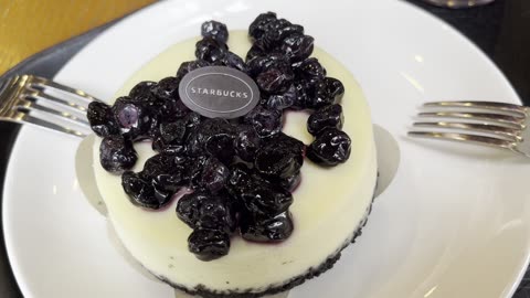 Blueberry cheese cake