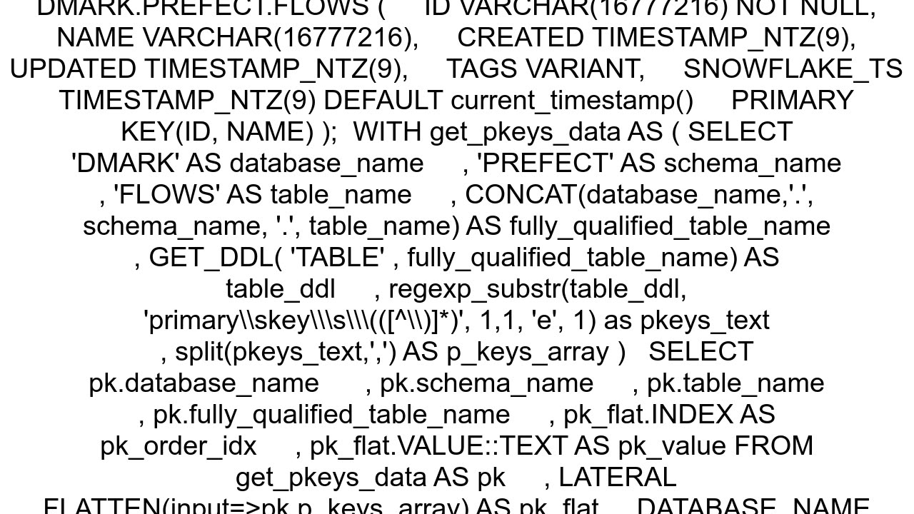 REGEXP_SUBSTR in Snowflake regex that will extract the string after the period which occurs between