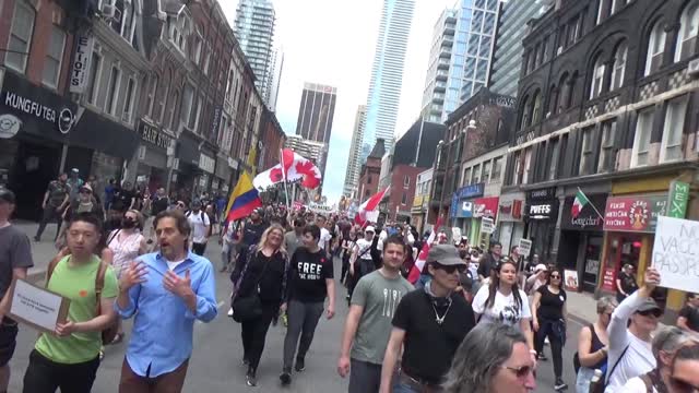 RE UPLOAD Toronto ont world wide freedom Movement