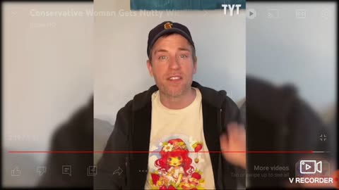 Insane Crazy MAGA Chick with Her Shirt 🤣😂