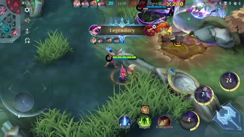 MOBILE LEGEND NANA SKILL DOUBLE KILL UNSTOPABLE