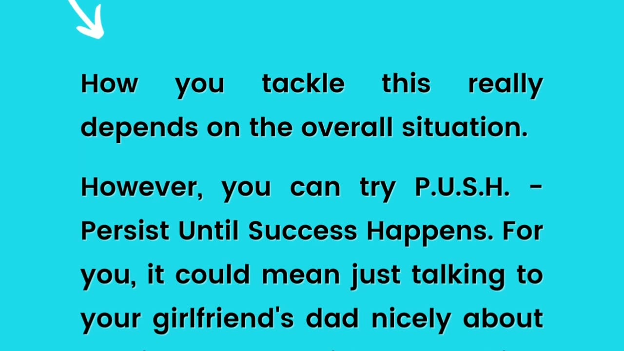 How do I convince my girlfriend's dad to let me come over?