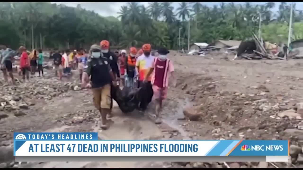 Dangerous Flooding In The Philippines Leaves At Least 47 Dead