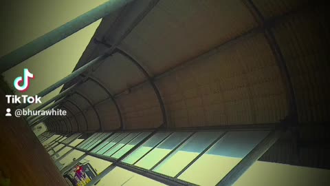Airport Industry in the mist