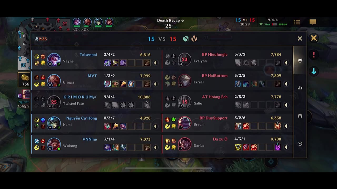 GRIMORUM vs Vietnam BP