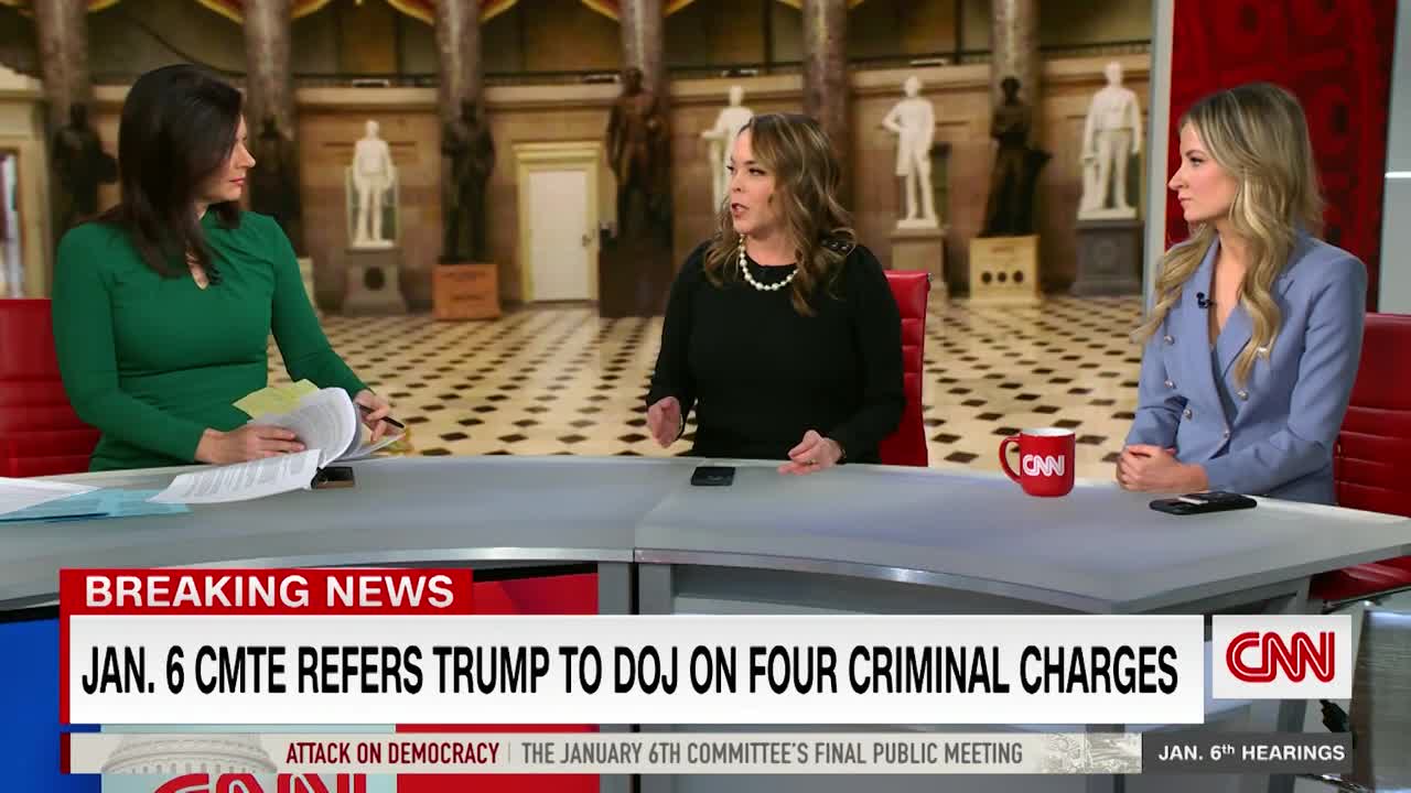 Ex-Trump insiders react to criminal referral for former president