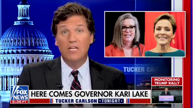 WATCH: Kari Lake Joins Tucker Carlson On Election Eve