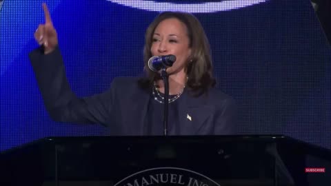 Kamala is once again putting on a fake black preacher accent at church