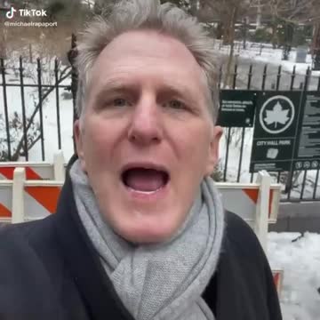 Rapaport gets hit with snowball