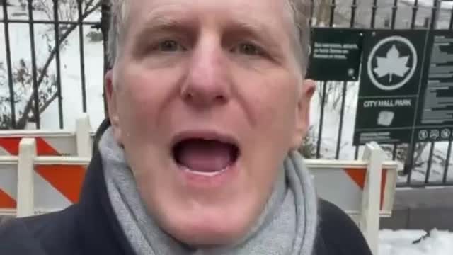 Rapaport gets hit with snowball