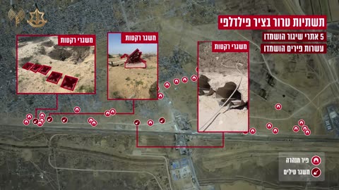 WATCH: IDF Uncovers Tunnels Into Egypt In Rafah