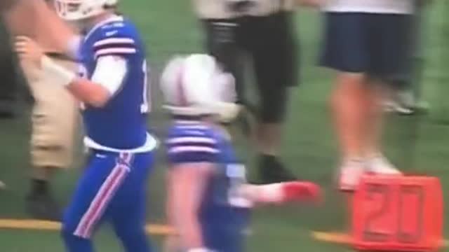 Josh Allen interception to the New York Jets