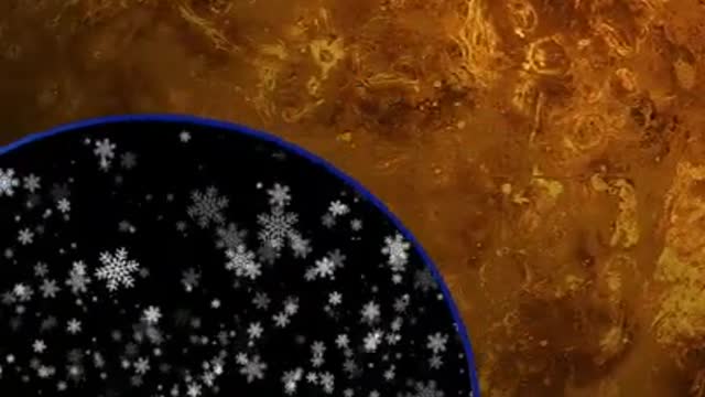 Unusual Snow On Venus #shorts