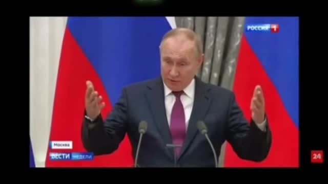 Vladimir Putin's excellent answer to a journalist's question about Ukraine's accession to NATO.