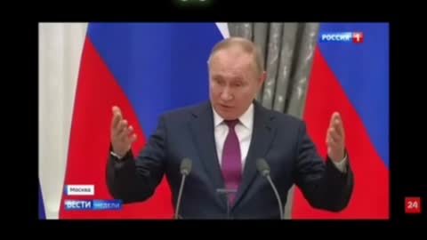 Vladimir Putin's excellent answer to a journalist's question about Ukraine's accession to NATO.