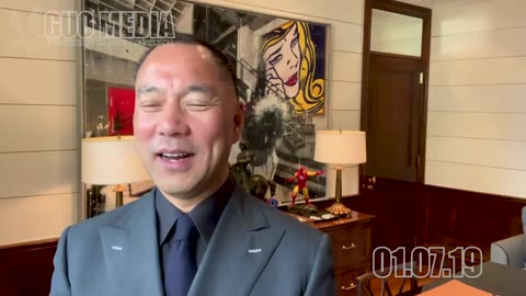 20190107文贵先生直播¹：报平安直播被黑客掉未成功的视频。谈马云和被双规的成钢以及懒人郭宝胜的案子