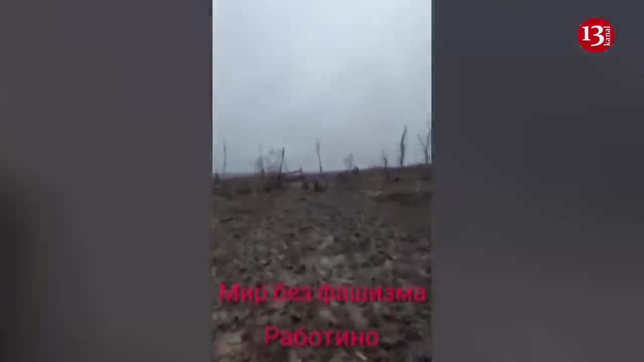 "The soldiers’ corpses are in mud" - Footage of abandoned Russian position