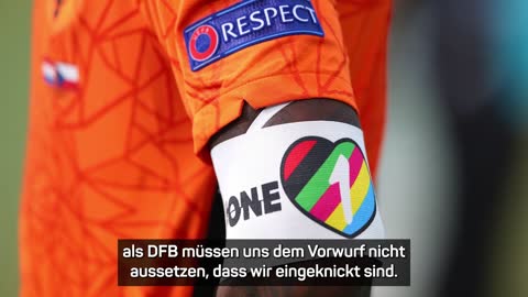 Der DFB knickt ein - nur der Präsident sieht es anders _ WM 2022